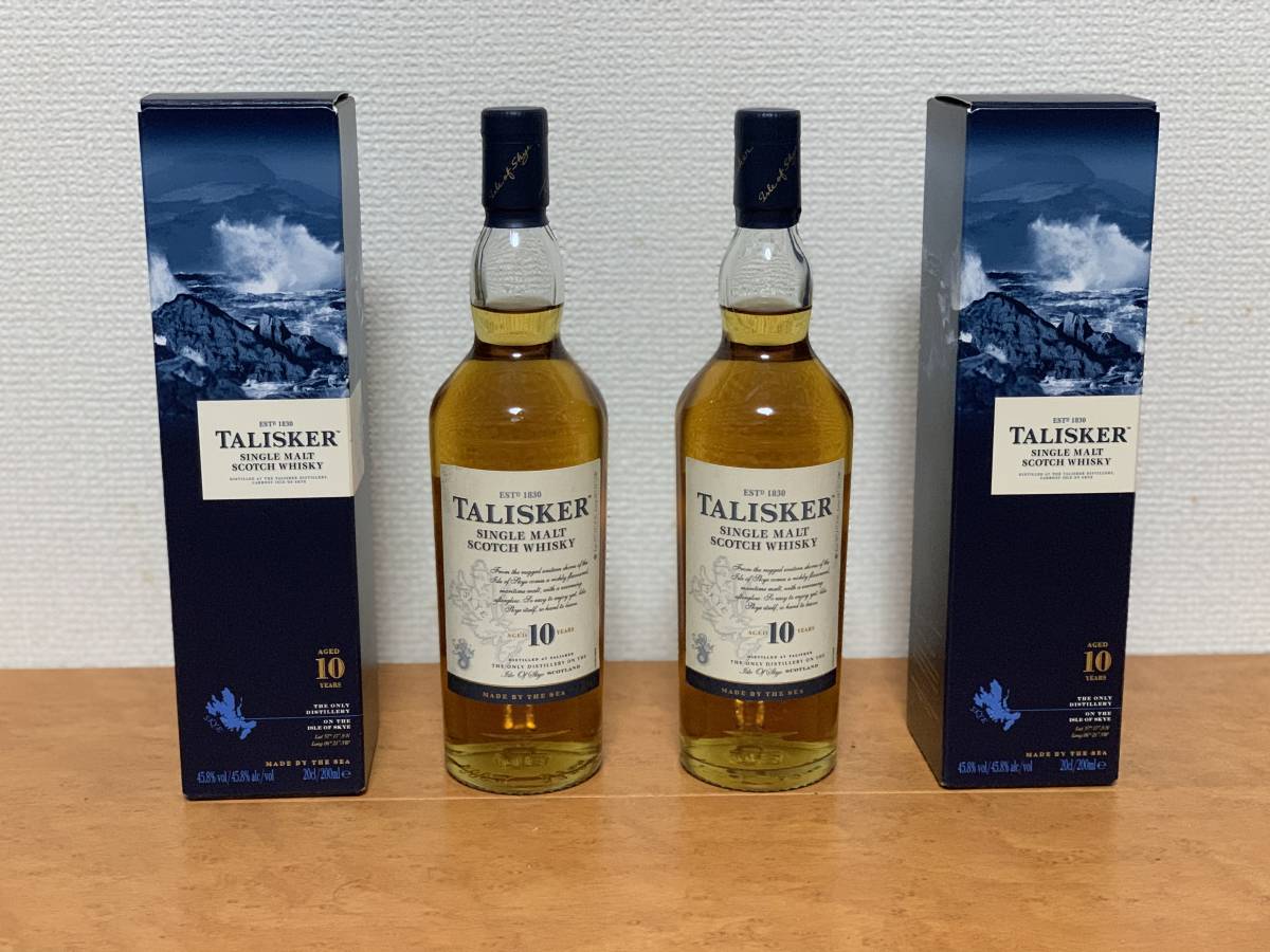 200ml タリスカー 10年 タリスカー10年 : | 2本 TALISKER 食品・飲料