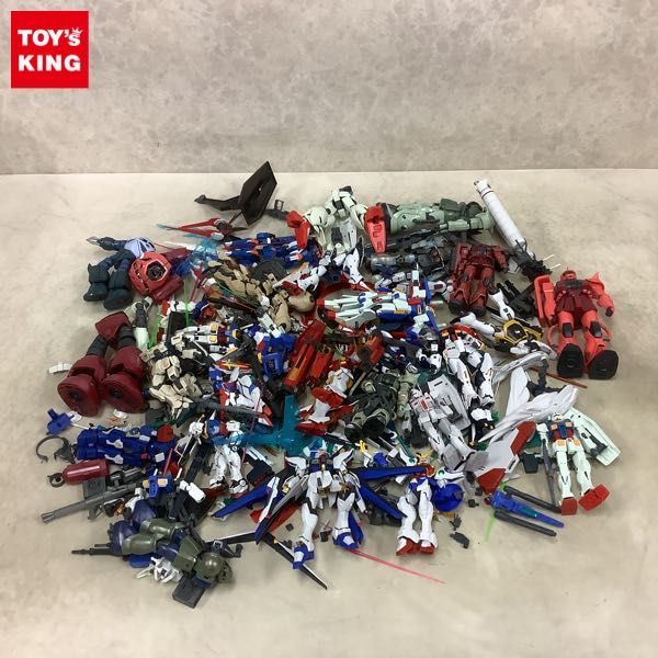 1円〜 訳あり ジャンク 組済 ガンプラ 部品取り RX-78-2 ガンダム、シャア