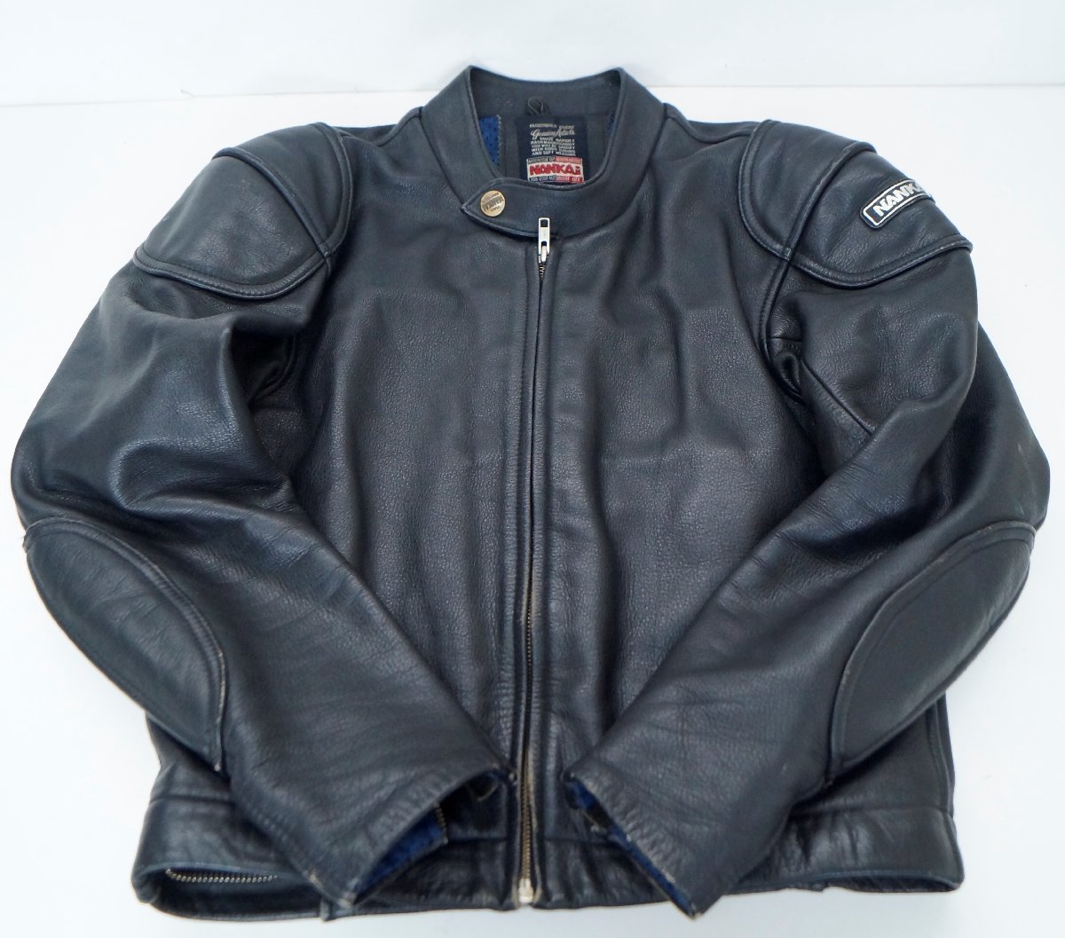 NANKAI ナンカイ 南海部品 TOP RIDER 本革(牛皮)ライダーズジャケットM