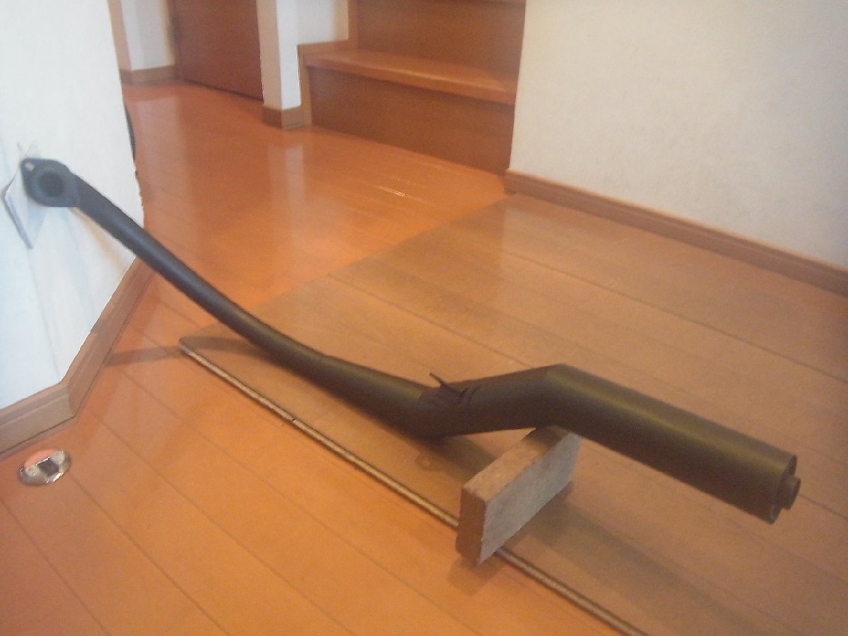 ▽ FTR223 △ NRF 製のレトロステージ手曲げ マフラーです 