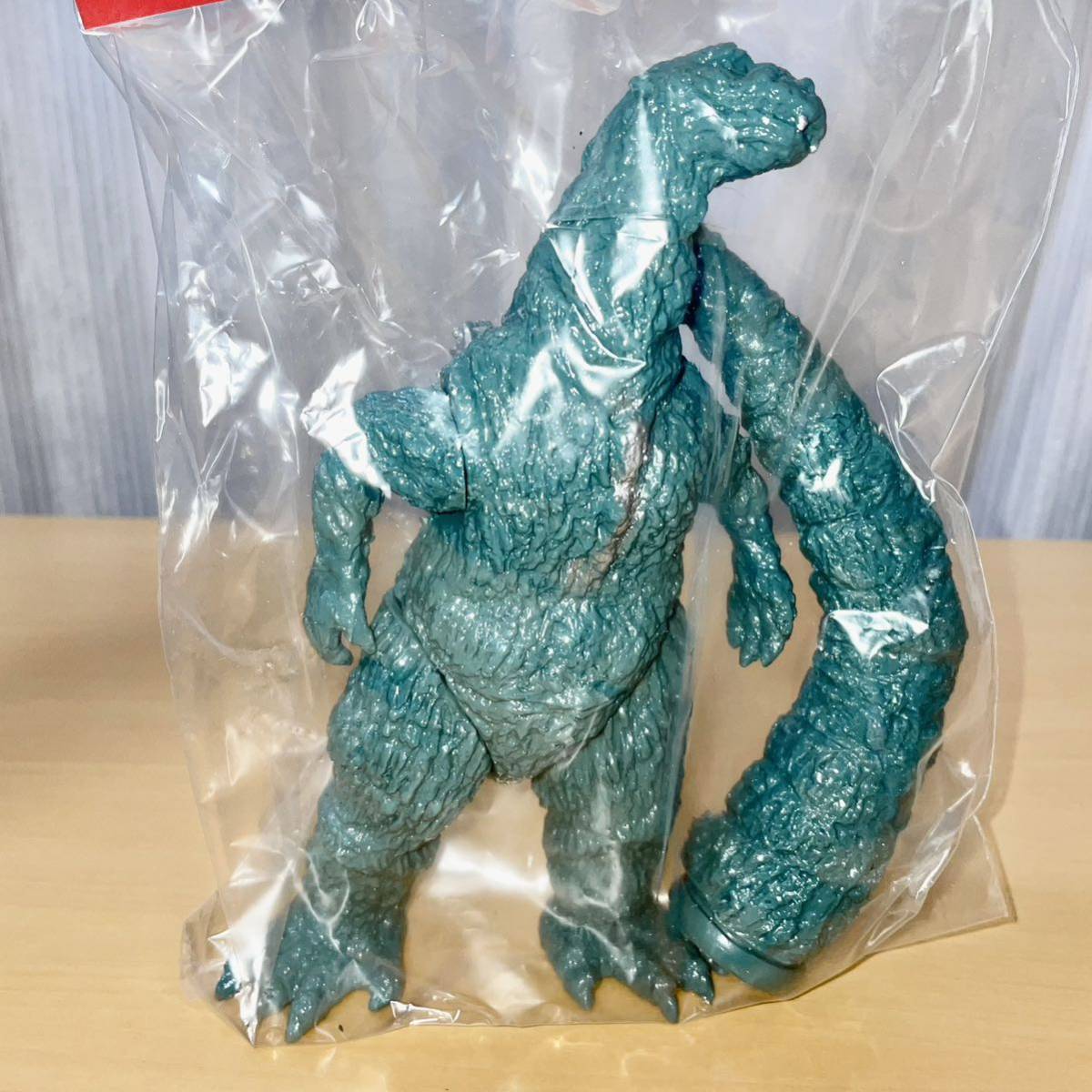 逆襲ゴジラ ソフビ 緑 てんつく工芸 ゴジラの逆襲 1955 GODZILLA 