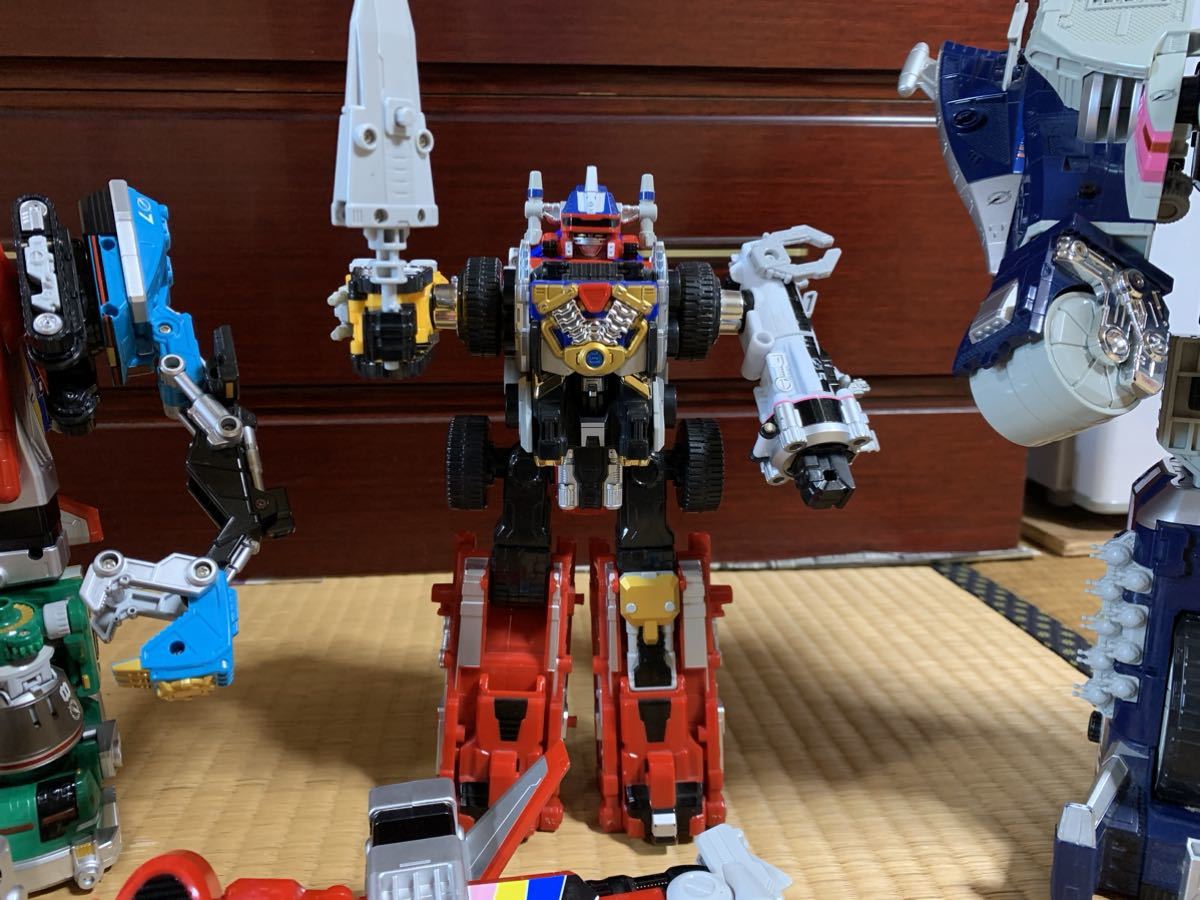 組立済 轟轟戦隊ボウケンジャー ミニプラ スーパーダイボウケンセット