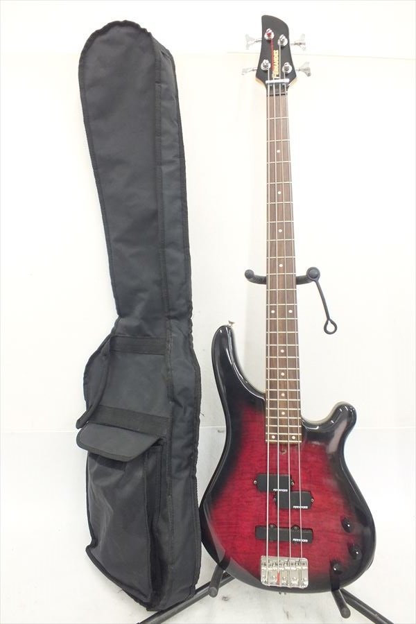 ◆ FERNANDES フェルナンデス PJタイプ ベース ソフトケース付き 中古現状品 230209J4408