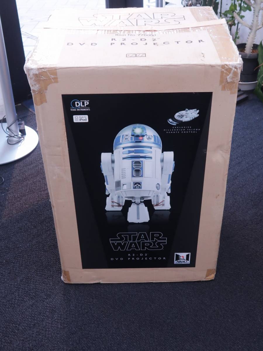 未使用　NIKKO ニッコー STAR WARS スターウォーズ R2-D2 DVD PROJECTOR プロジェクター