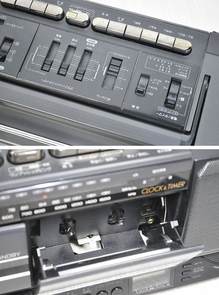 難有□カセットだめです SANYO サンヨー PH-WCD600 CDラジカセ レトロ