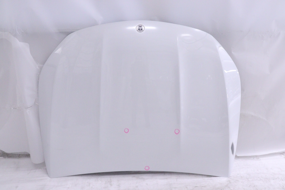 32-2341★X247 ベンツGLB ボンネット フード★A 000 989 06 06 ホワイトパール 補修用 純正★メルセデス・ベンツ (DM)