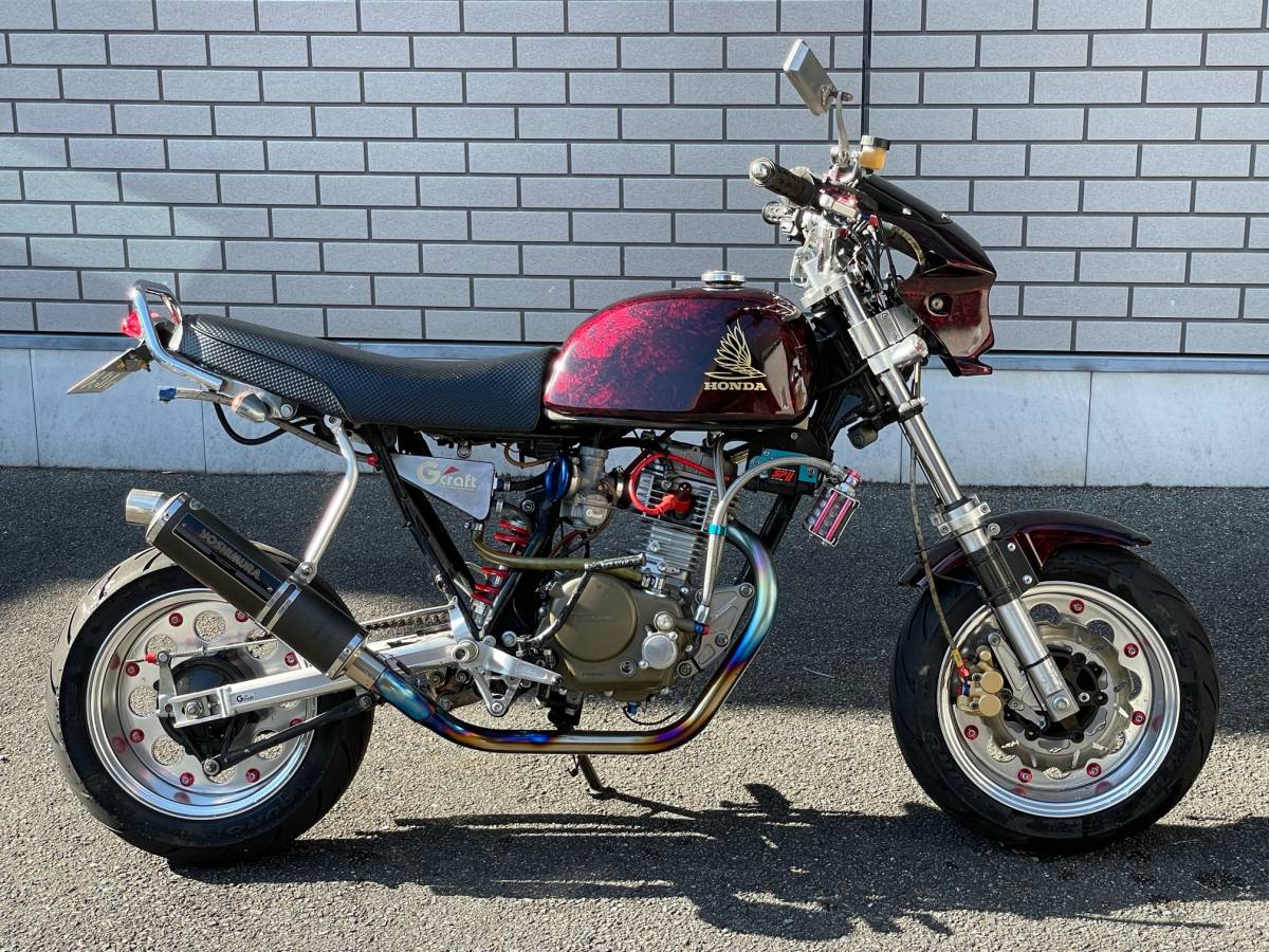 ☆エイプ 50・124cc・改造多数・武川パーツ多数・低価格売切り！(51cc 