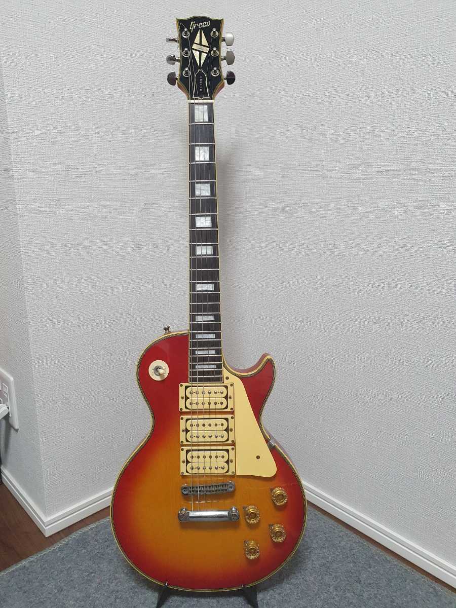 1978年製 Greco EG600 Ace Frehley レスポールカスタム3ハム Les Paul