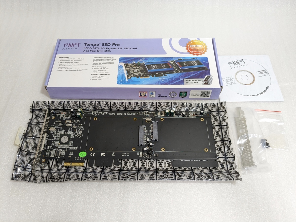 Sonnet TSATA6-SSD-E2 au meilleur prix sur Sonnet TSATA6-SSD-E2 au meilleur prix sur
