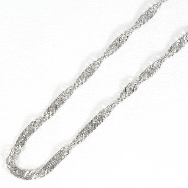 PT850 ネックレス 約43cm 喜平 キヘイ 2面 ダブル スクリュー 総重量約4.6g 中古 美品 送料無料☆0315