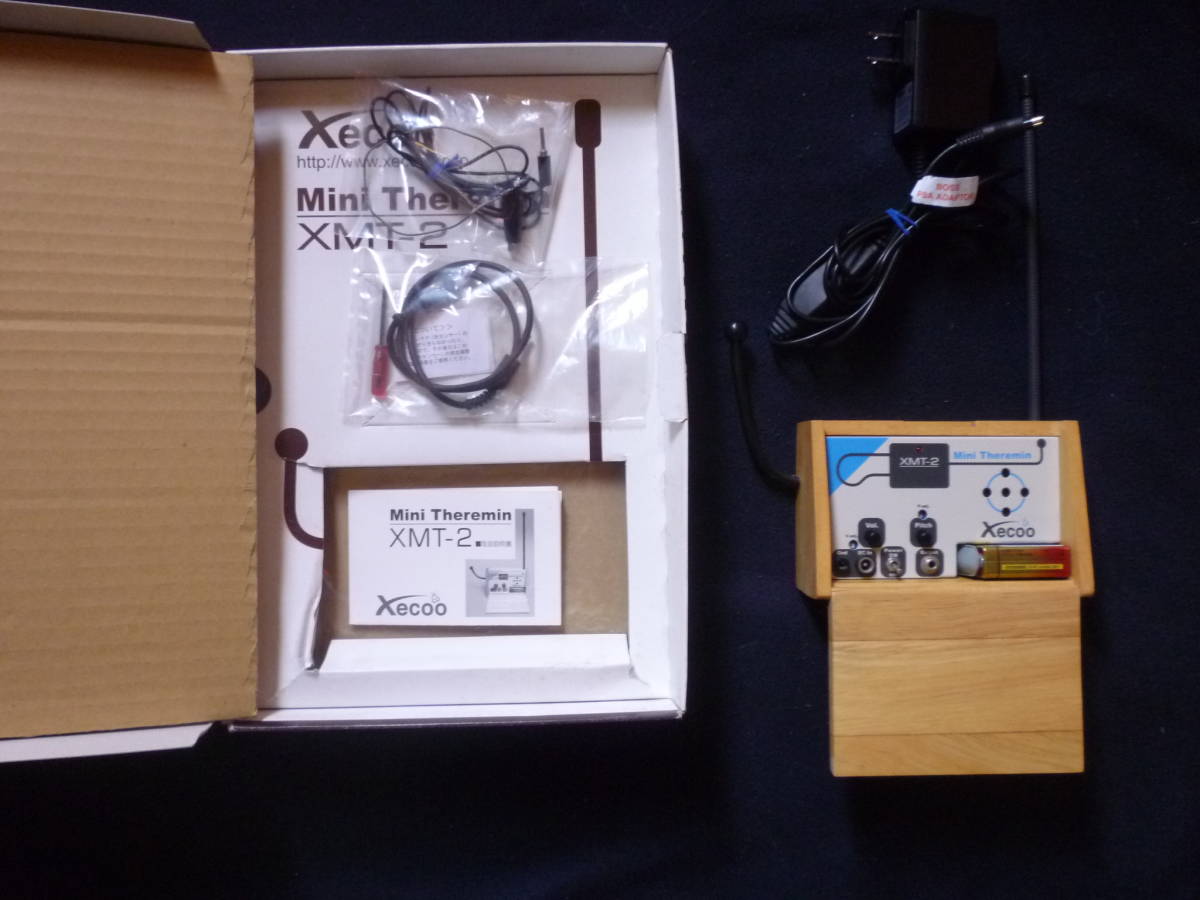 XECOO MINI THEREMIN XMT-2/ミニテルミン 別売りACアダプター・接続 