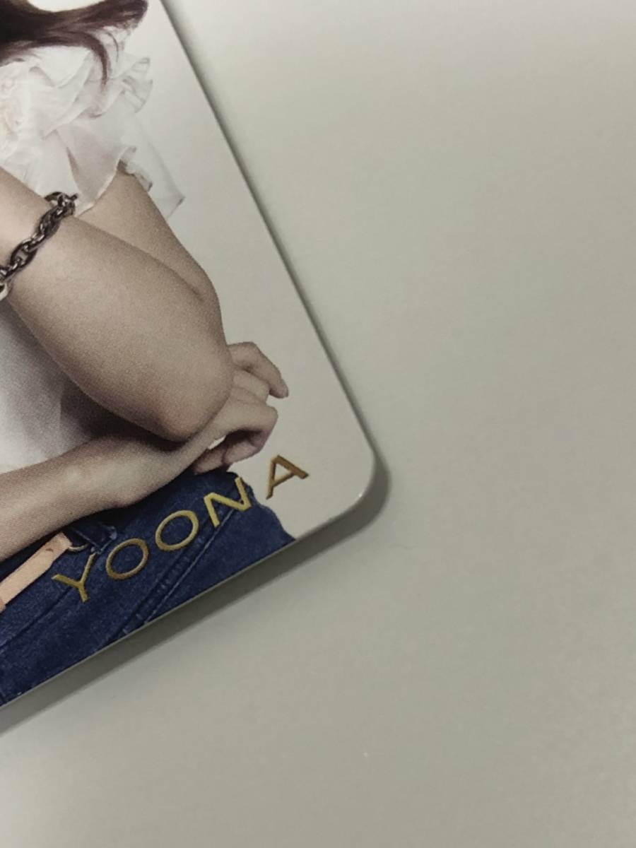 中古トレカ】 少女時代 ユナ トレカ GENIE YOONA(少女時代)｜売買され