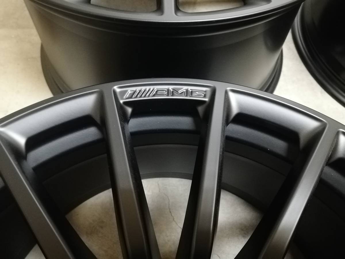 ベンツ X290 AMG GT 4ドアクーペ 純正 20インチ 半艶ブラック 美品 