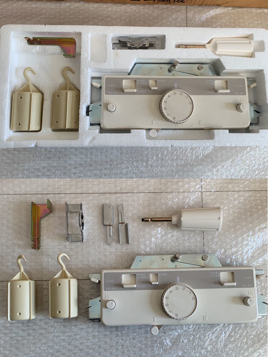 BROTHER ブラザー KR-890 ゴム編み機 動作未確認 手芸用品 箱 付属品 
