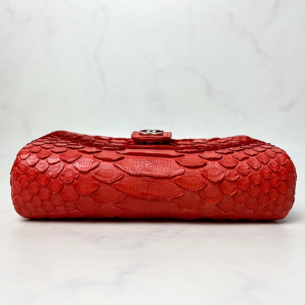 極希少品】CHANEL シャネル パイソン ミニポシェット ショルダーバッグ 