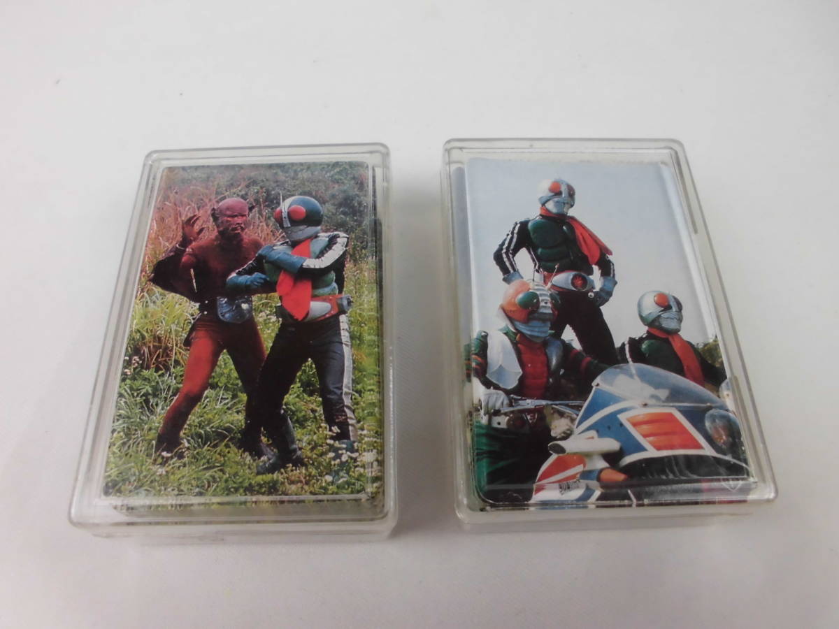 デッドストック 当時物 仮面ライダー 児童用トランプ 昭和レトロ 石森 