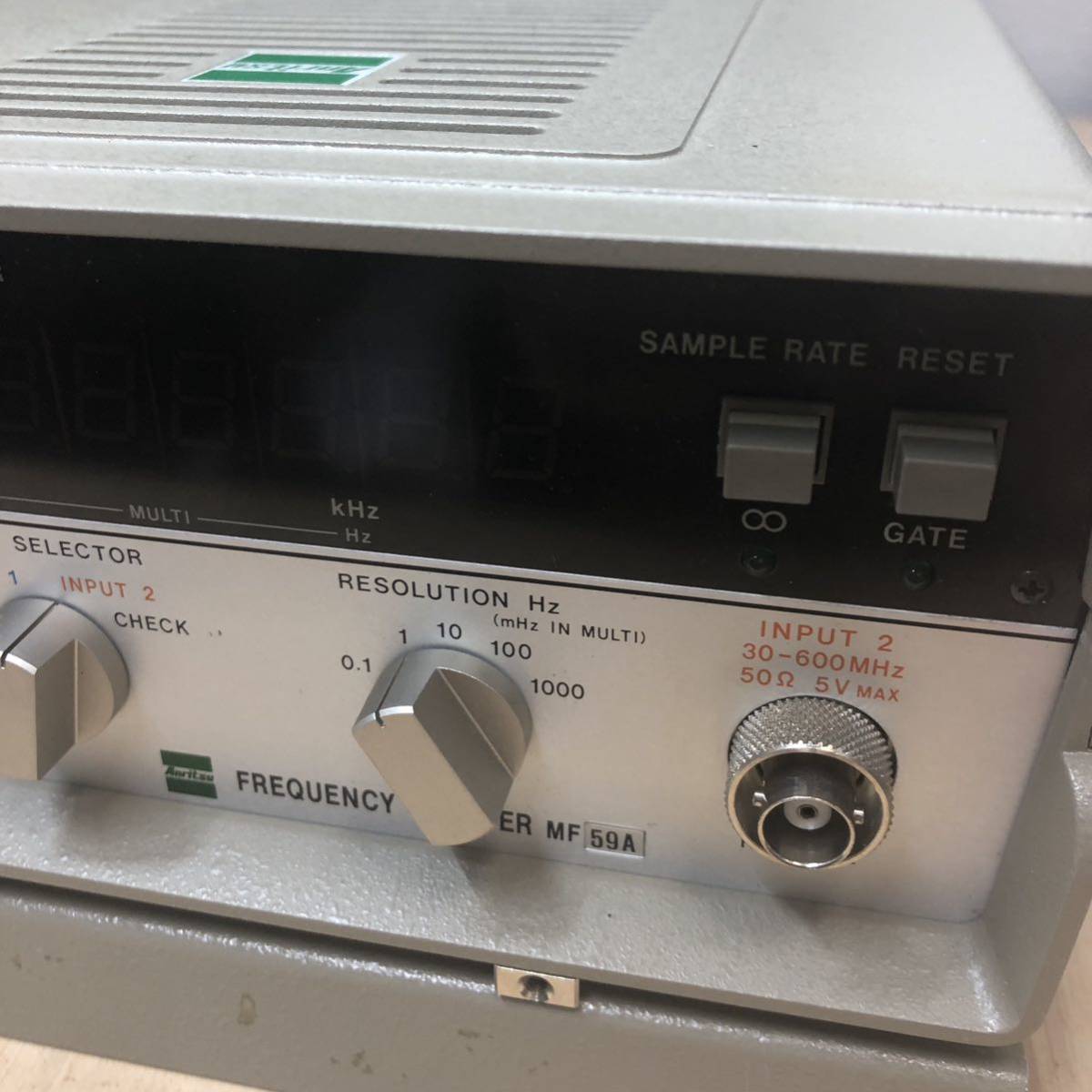 アンリツ MF59A 周波数カウンタ 【公式通販】