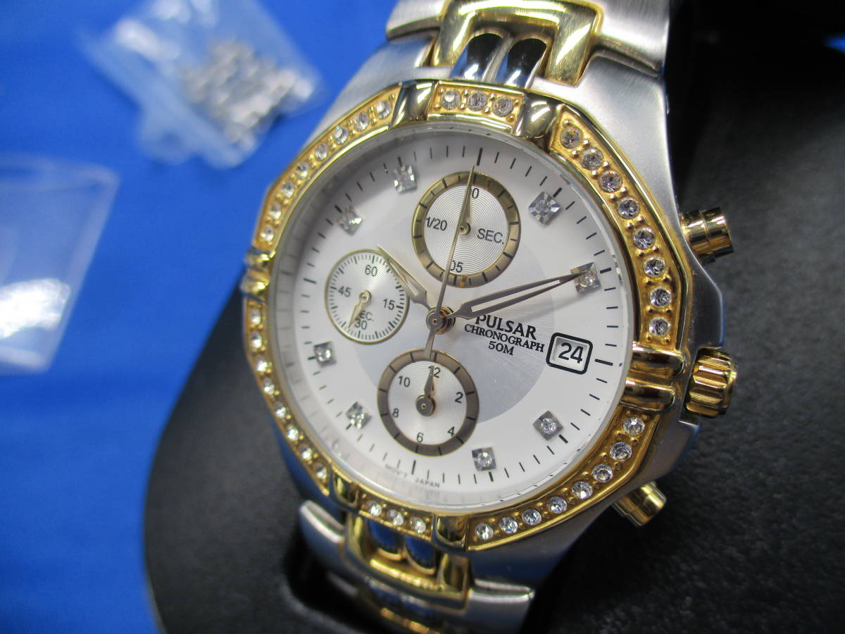 1626 SEIKO セイコー PULSAR パルサー YM92-X098 クロノグラフ 