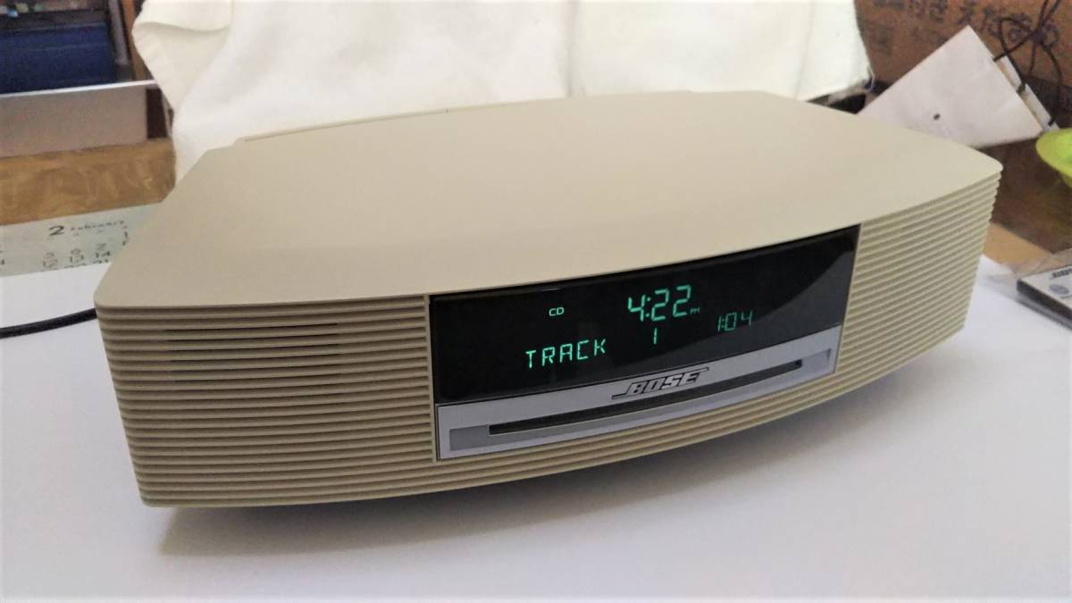 1.BOSE Wave Music System ホワイト ／動作品／ピックアップ交換