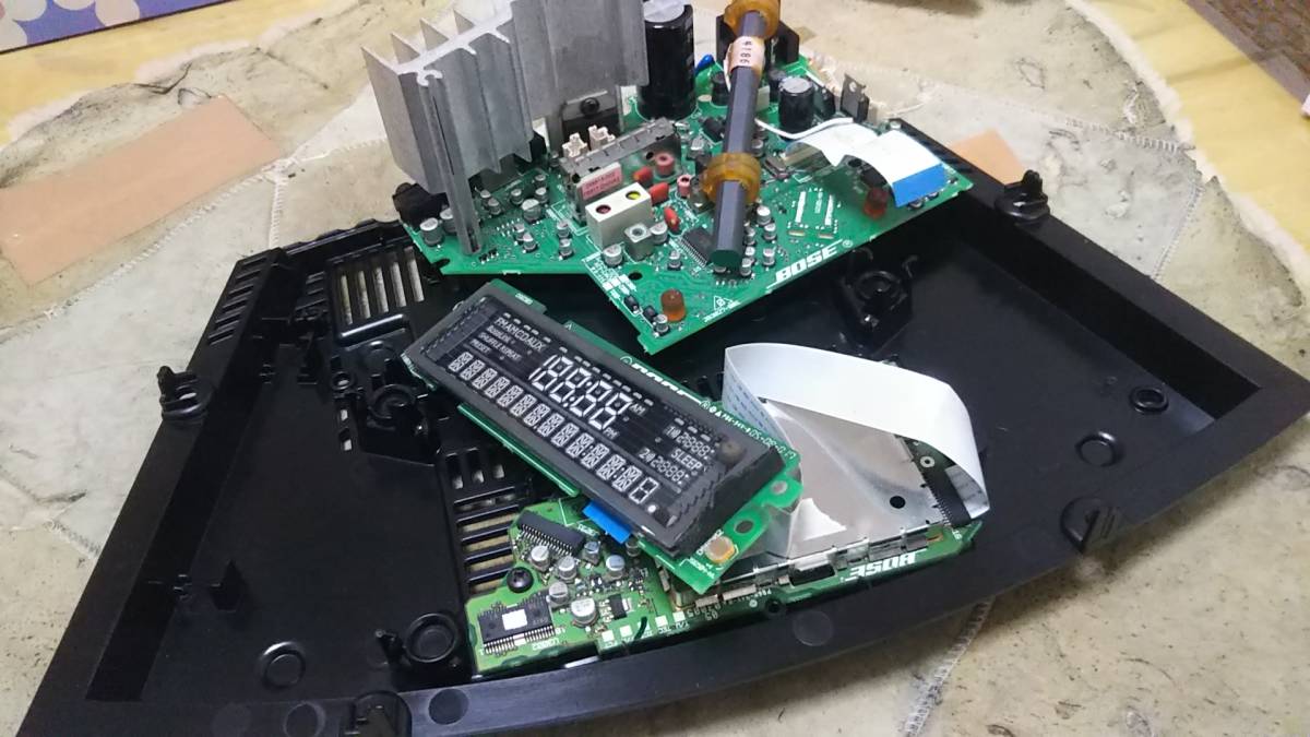 1.BOSE Wave Music System ホワイト ／動作品／ピックアップ交換