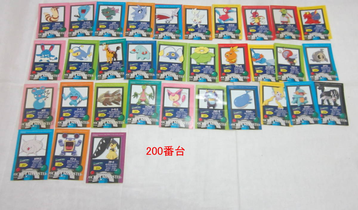 ポケモンキッズ シールコレクション 2003年～2005年 177枚