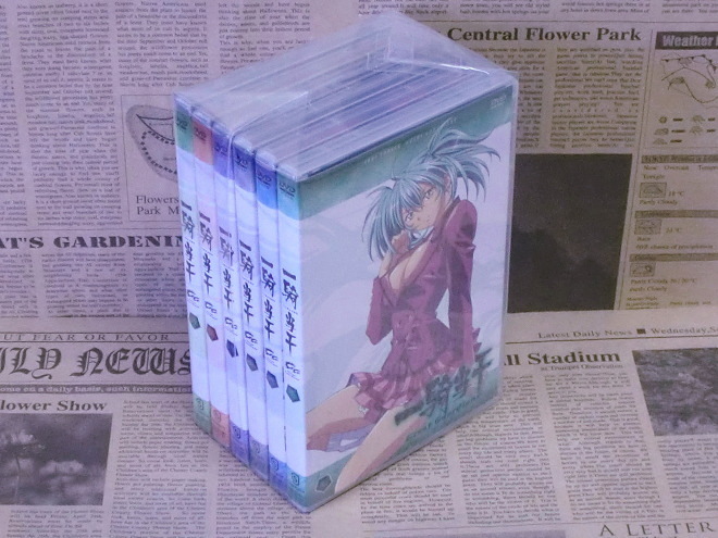 初回版］一騎当千 DVD 一騎当千 Great Guardians 初回限定版 全6巻