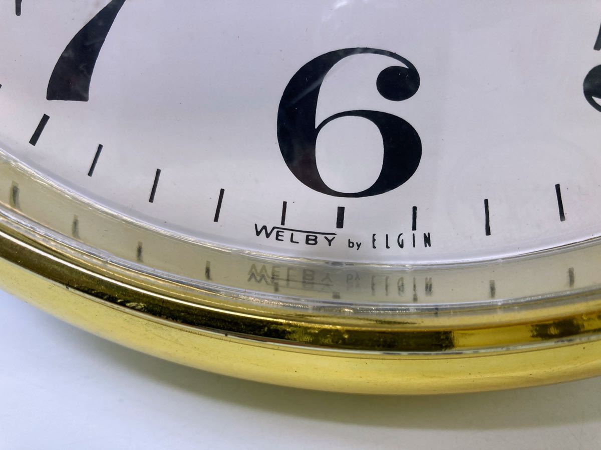 K3-30 掛け時計＜WELBY by ELGIN ミッキーマウス 全長約40