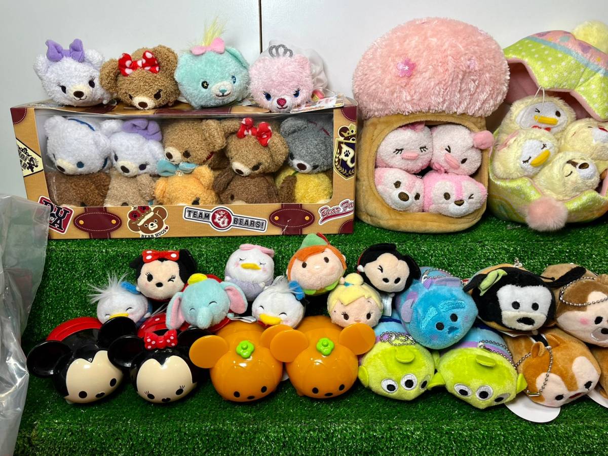 d*2様 【ディズニーストア】ツムツム　ぬいぐるみ　まとめ売り　１４ △9-14 ツムツム ぬいぐるみ 大量 まとめ ディズニー ストア
