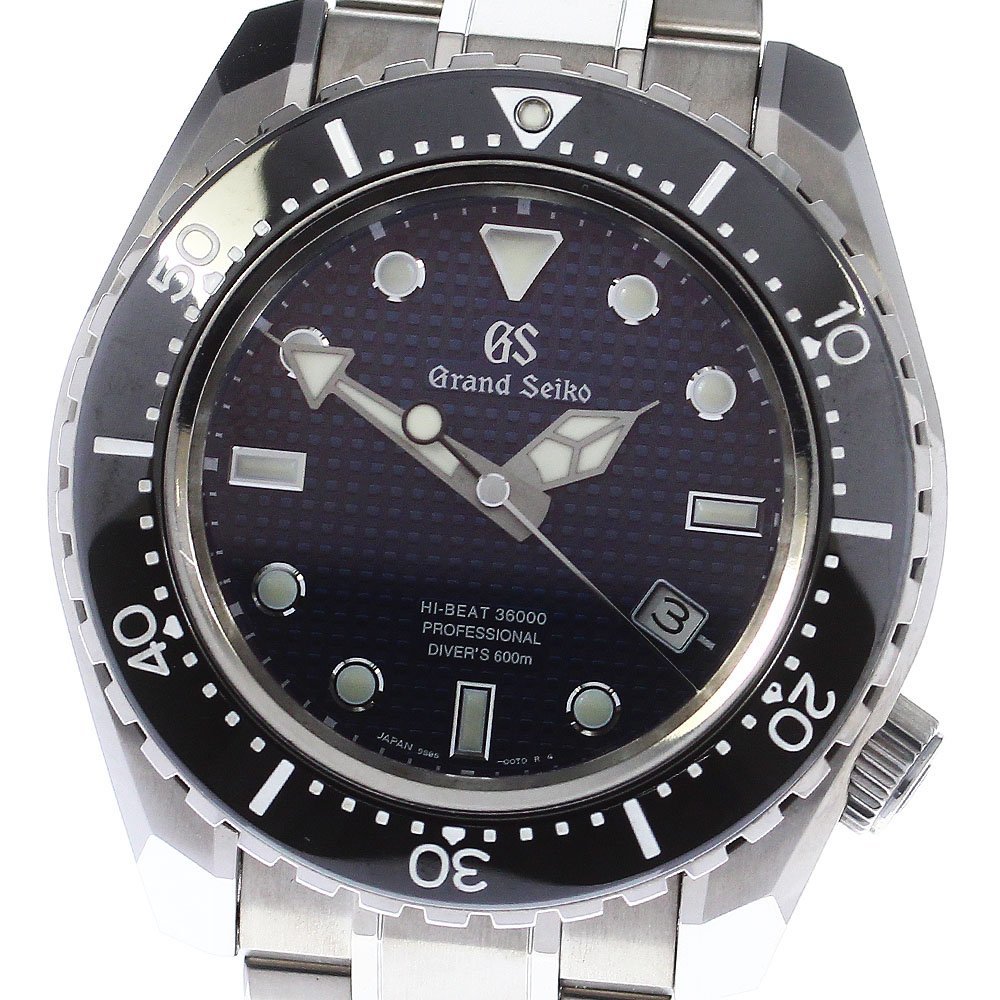セイコー SEIKO SBGH257 グランドセイコー メカニカルハイビート36000 自動巻き メンズ 箱付き_740196