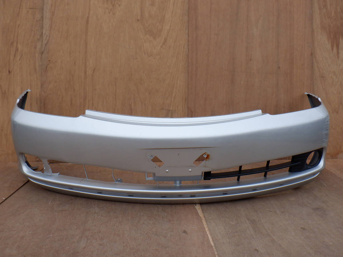 トヨタ AZT240 NZT240 ZZT245 後期 アリオン 純正フロントバンパー 52119-20A20 / 20A30 バンパー シルバー ロア グリル ラジエター