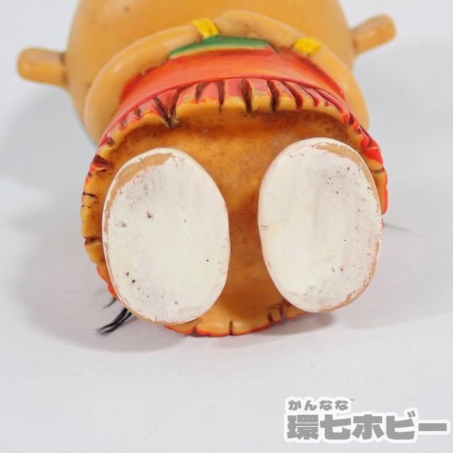 2WM41 当時物 シスコ シスコーン チョコちゃん ソフビ 女の子/企業物