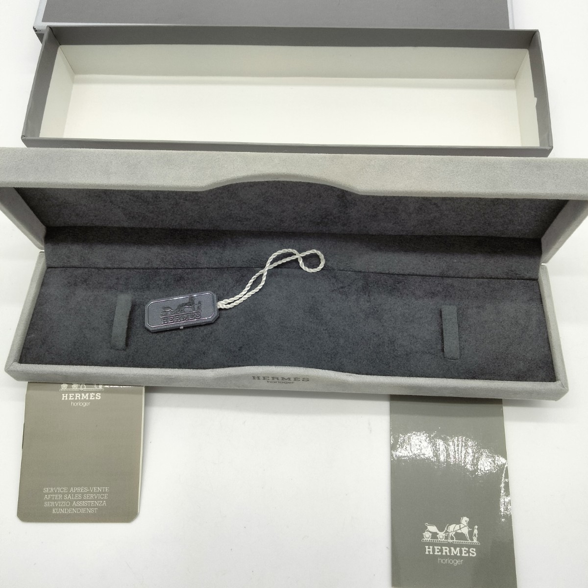 HERMES エルメス 時計ケース 化粧箱 ボックス 空箱 箱のみ 現状お渡し