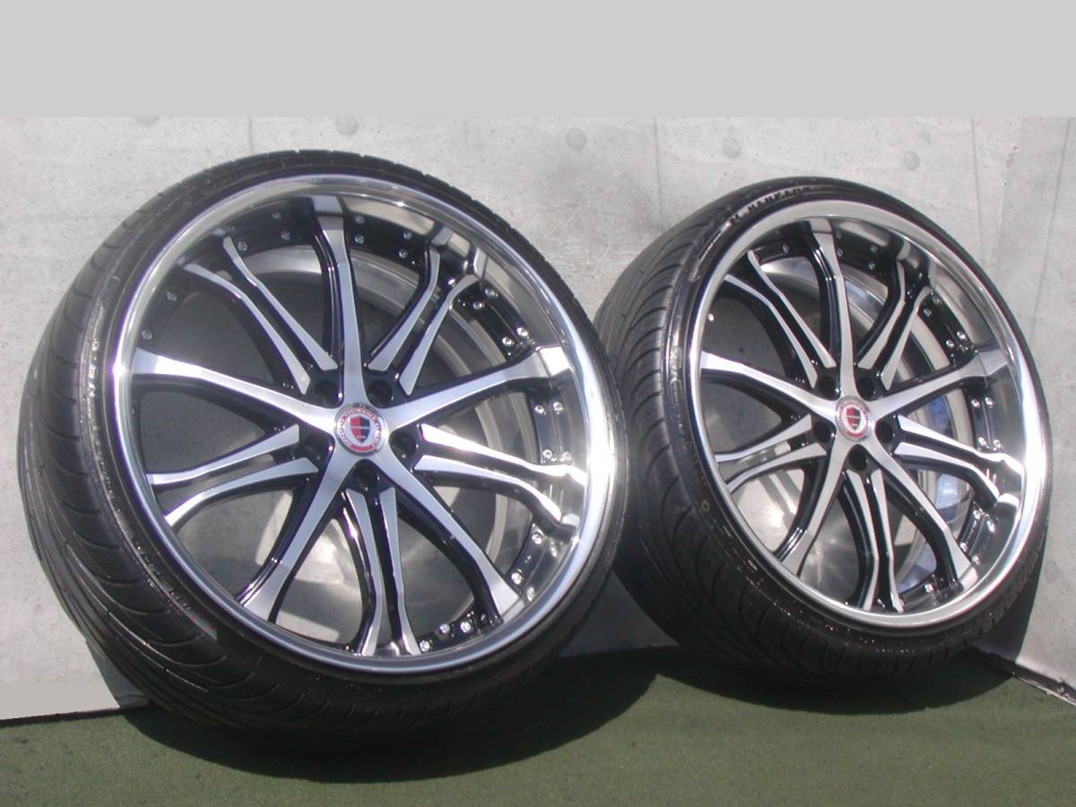 値下げ不可 WORK シュバート SC6 22インチ pcd114.3 9j（深リム! 22 