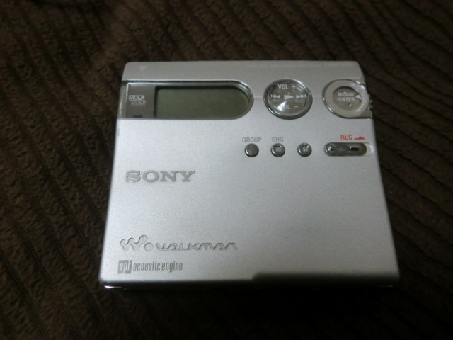 送料無料 SONY MDウォークマン MZ-N910 ② 録再ポータブルMDプレーヤー