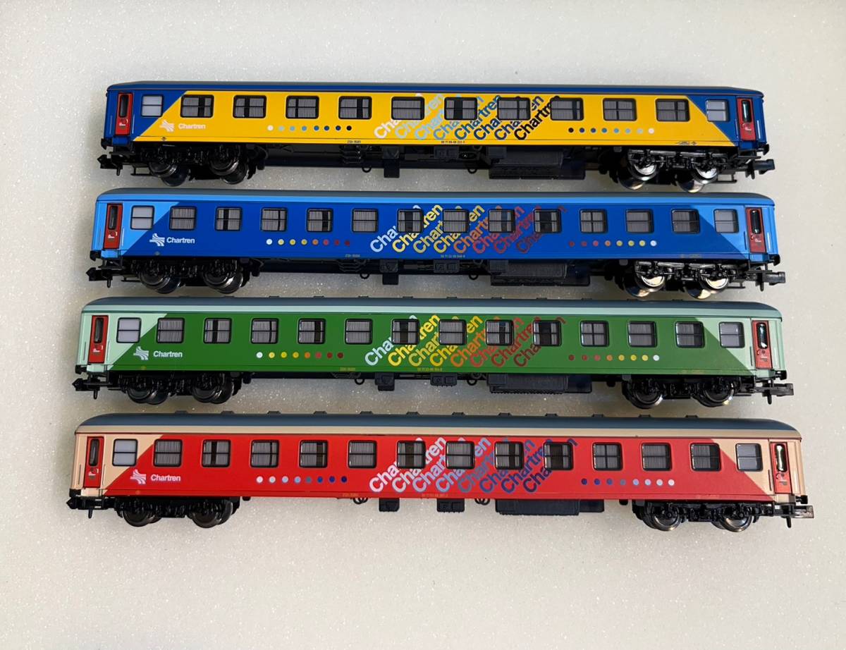 Arnold N HN4358 RENFE Chartren 客車4両セット 新品 (外国車輌)｜売買 