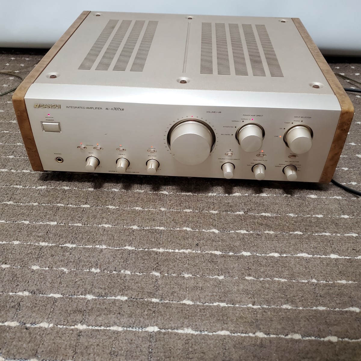 SANSUI プリメインアンプ AU-α707XR - インテグレーテッドアンプ 