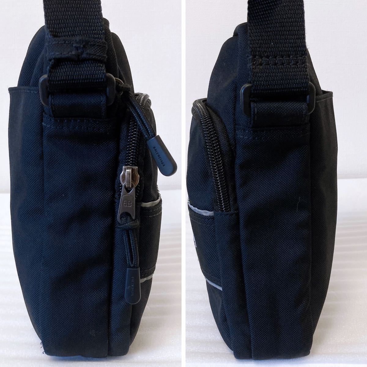 極美品】 BALENCIAGA バレンシアガ ショルダーバッグ 638657 ブラック 