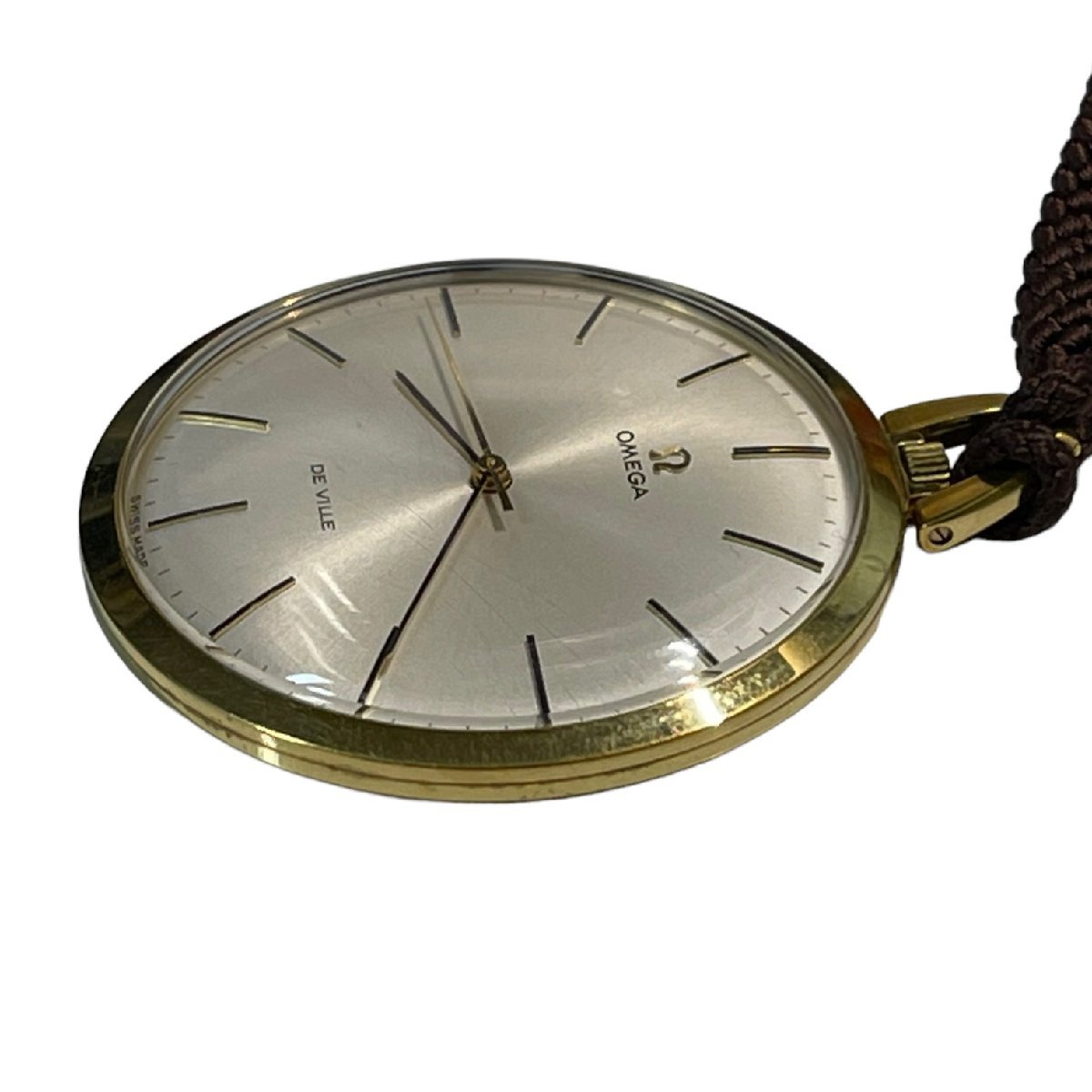 中古品】OMEGA DE VILLE オメガ デビル 懐中時計 ジュネーブ 手巻き 