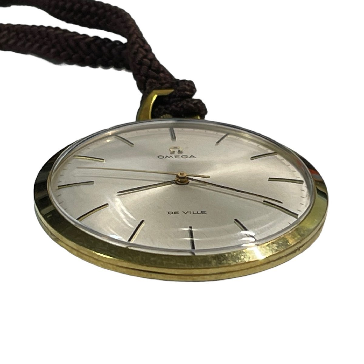 中古品】OMEGA DE VILLE オメガ デビル 懐中時計 ジュネーブ 手巻き 