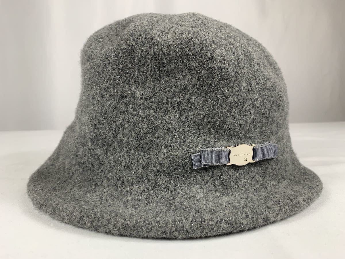 ANTEPRIMA アンテプリマ バックル付き バスククロッシェ woman レディース ハット 帽子 S〜SSサイズ