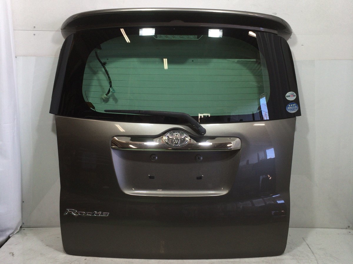 スポイラー付 ラクティス NCP100 NCP105 バックドア リアゲート グレー1G2 プライバシーガラス