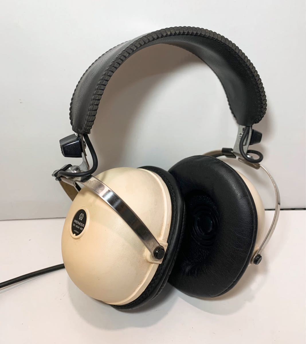 パイオニア PIONEER ヘッドホン SE20A ビンテージ 昭和レトロ 当時物
