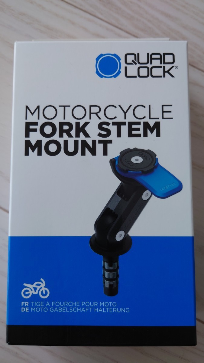 フォークステムマウント バイク用スマホホルダー｜クアッドロック PRO 