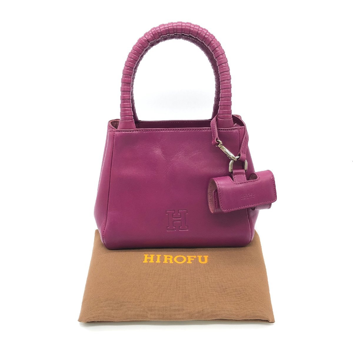 ヒロフ HIROFU バッグ オールレザー 極美品❀HIROFU - HIROFU ヒロフ 