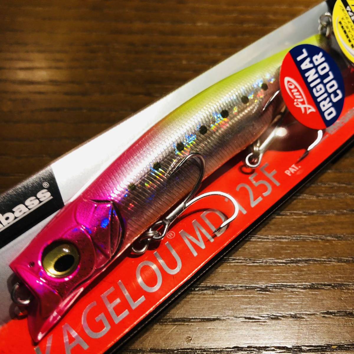 メガバス カゲロウ MD 125F ロッサクラウン fimo オリカラ Megabass
