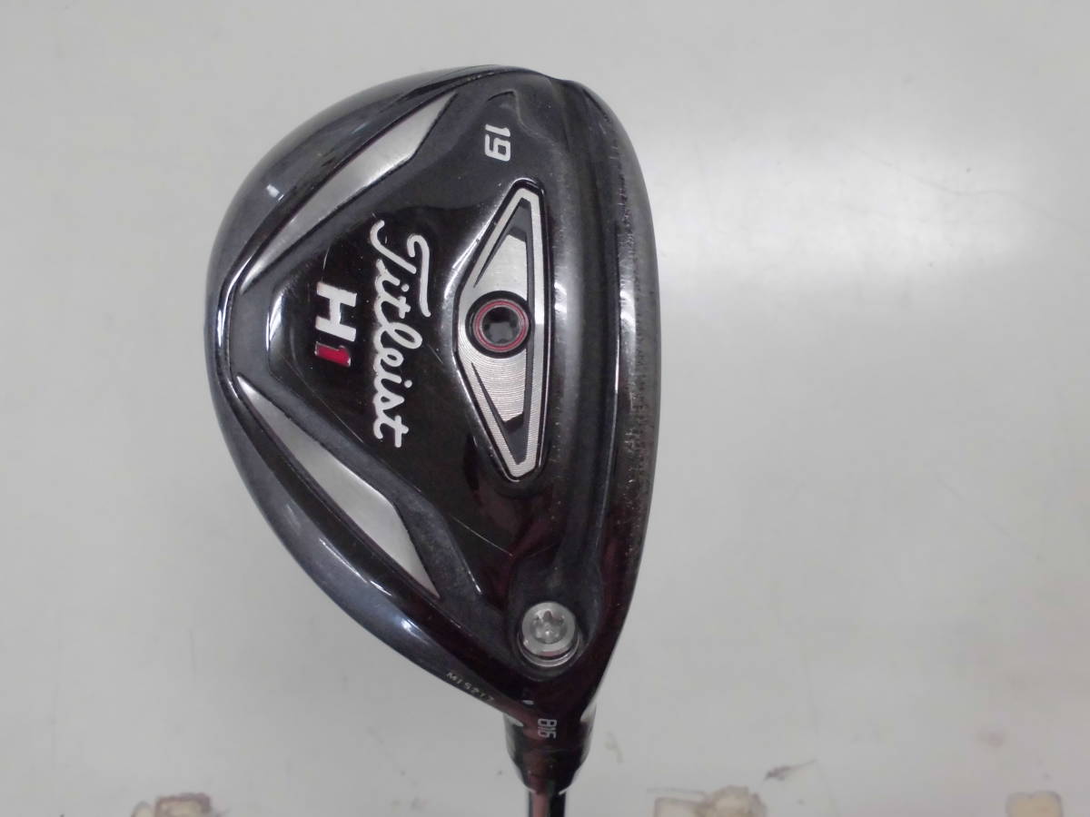 タイトリスト・816H’15・19度・ユーティリティ・S(DG)日本・中古え