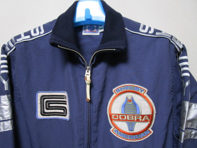 服*K様 トイズマッコイ SHELBY コブラ ジャンパー ネイビー 定価42900円！TOYS McCOY BECK SHELBY COBRA レーシングジャケット