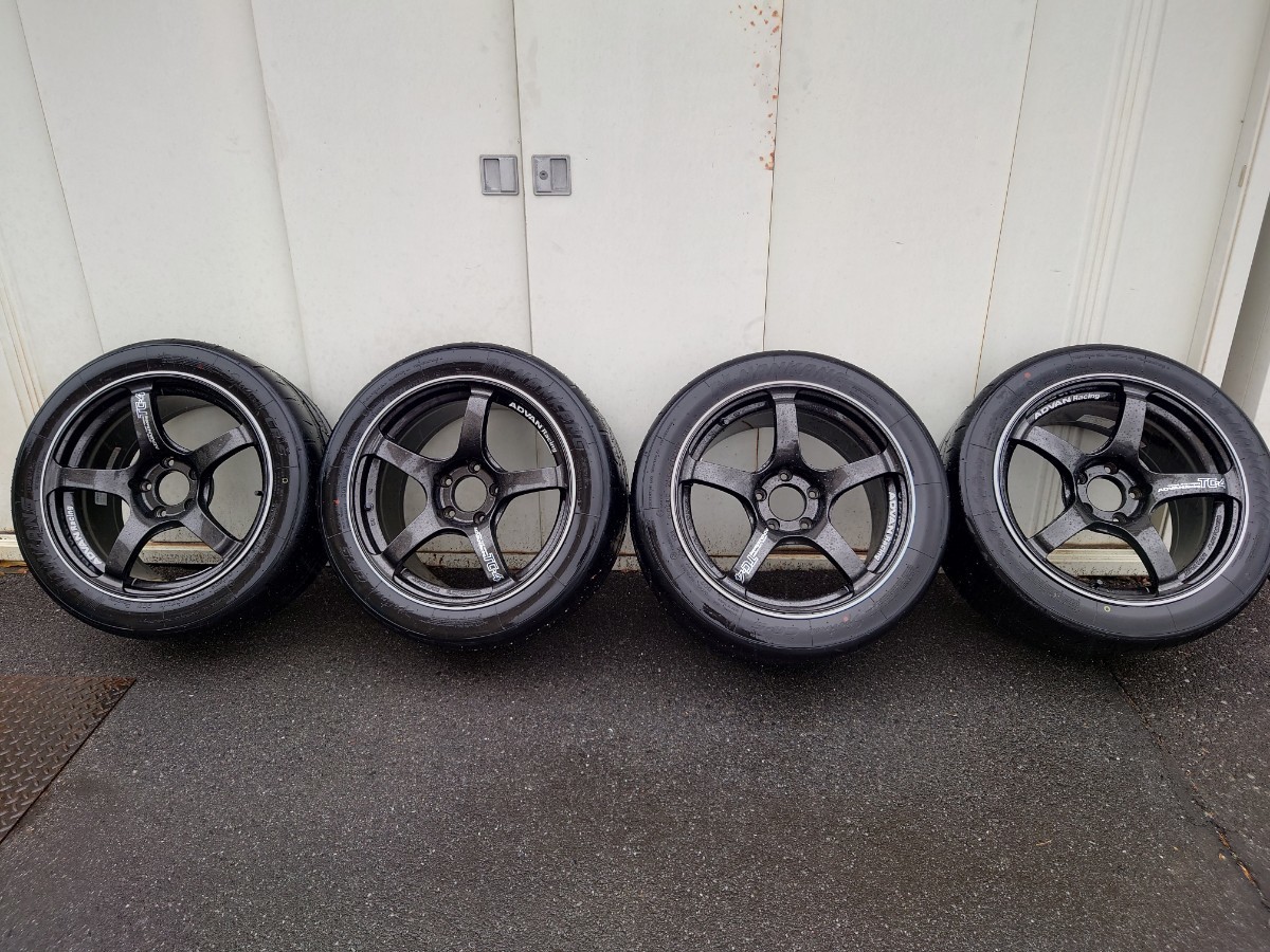 ADVANRacing TC-4 9J ET+45 17インチ ナンカンCR-S 255/40/R17 4本