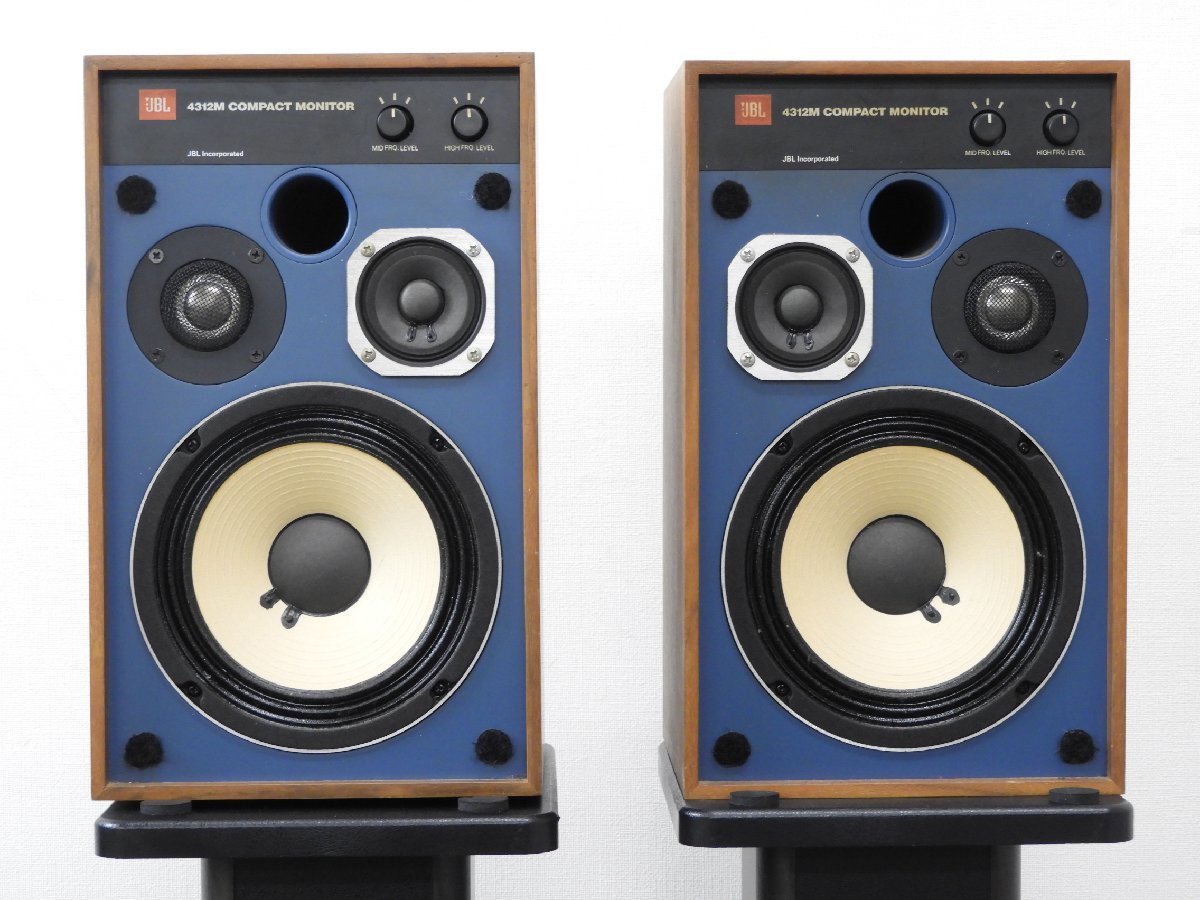 ☆ JBL 4312M COMPACT MONITOR スピーカーペア スタンド付き ☆中古 