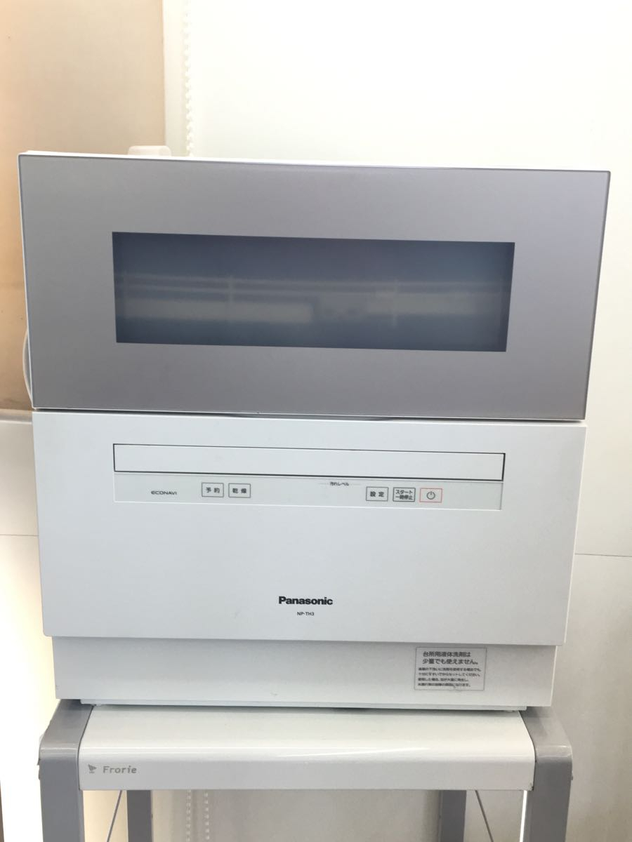 Panasonic◇2019年製食器洗い機 食洗器 NP-TH3-W [ホワイト] Panasonic